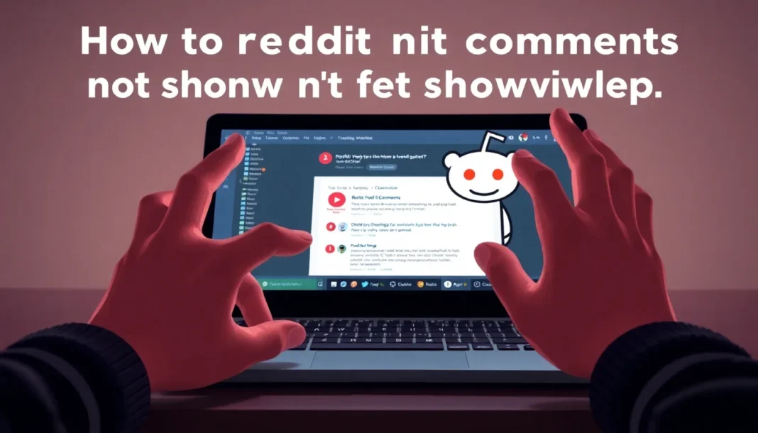 how to reddit comments not showing up - reddit-problems-and-fixes guide