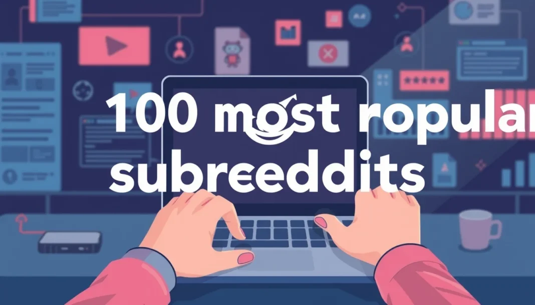 how to 100 most popular subreddits causes and fixes - subreddit-research guide