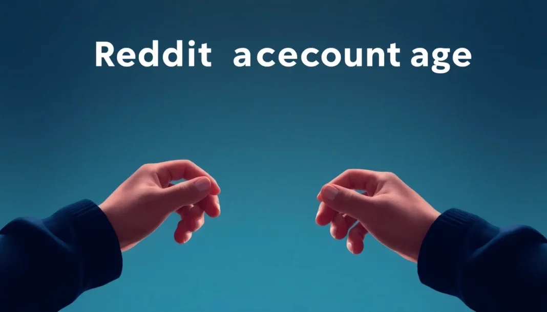 how to reddit account age - accounts-and-karma guide
