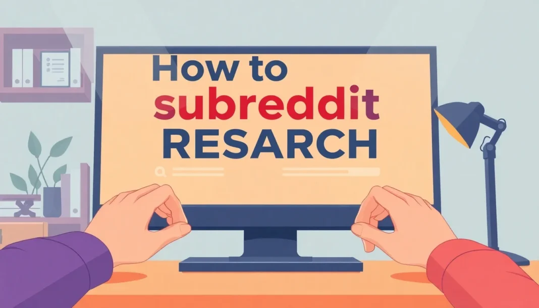 how to subreddit research - subreddit-research guide